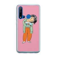 Visknuffel: Huawei P20 Lite (2019) Transparant Hoesje