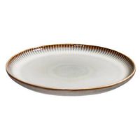 Dinerbord Camille – Beige – Stoneware – Ø25,5 cm - Leen Bakker