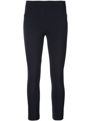 Veronica Beard pantalon skinny crop - Bleu