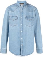 Moorer chemise Larrie-DF306 en jean - Bleu