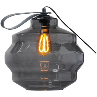 Masterlight TafellampPorto Carry met Ball smoke glas Ø 30cm - 4710-05-40-05-4