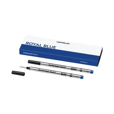 Navulling voor balpen Montblanc ROYAL BLUE Blauw (2 Stuks)