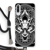 Oh Deer: Samsung Galaxy A70 Transparant Hoesje met koord