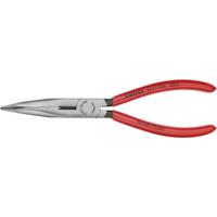 Knipex 26 21 200 Platte rondbektang Elektronica en fijnmechanica 40° gebogen Vanadium elektrostaal 200 mm