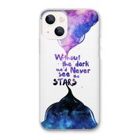 Stars quote: iPhone 13 Transparant Hoesje