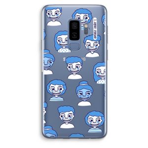 Gezichtjes: Samsung Galaxy S9 Plus Transparant Hoesje