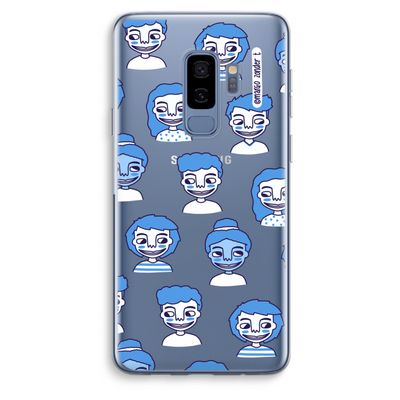 Gezichtjes: Samsung Galaxy S9 Plus Transparant Hoesje