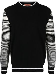 Missoni pull en cachemire à col rond - Noir