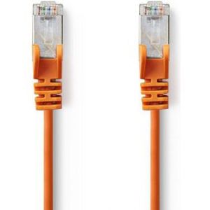 CAT5e SF/UTP-Netwerkkabel | RJ45 Male - RJ45 Male | 7,5 m | Oranje