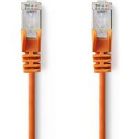 CAT5e SF/UTP-Netwerkkabel | RJ45 Male - RJ45 Male | 7,5 m | Oranje - thumbnail