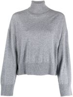 P.A.R.O.S.H. roll-neck cashmere sweatshirt - Gris - thumbnail