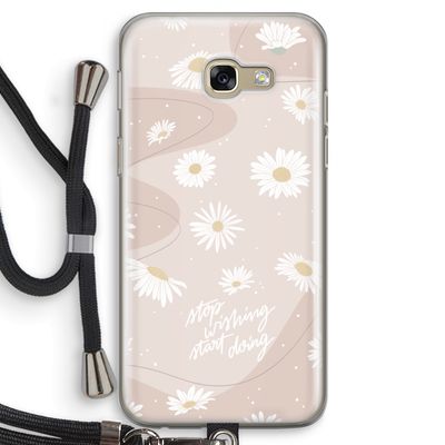 Daydreaming becomes reality: Samsung Galaxy A5 (2017) Transparant Hoesje met koord Daydreaming becomes reality: Samsung Galaxy A5 (2017) Transparant Hoesje met koord