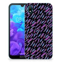 Huawei Y5 (2019) TPU bumper Feathers Color