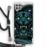 Cougar and Vipers: Samsung Galaxy A22 4G Transparant Hoesje met koord