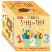 Rebo Publishers Stapeltoren eco-blokken speel en leer + boek
