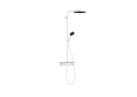 Hansgrohe Pulsify S Showerpipe 260 1jet met ShowerTablet Select 400, mat wit
