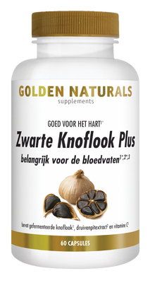 Golden Naturals Zwarte Knoflook Plus