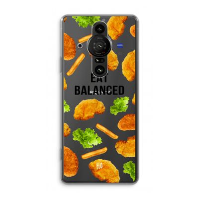 Eat Balanced: Sony Xperia Pro-I Transparant Hoesje