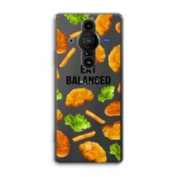 Eat Balanced: Sony Xperia Pro-I Transparant Hoesje