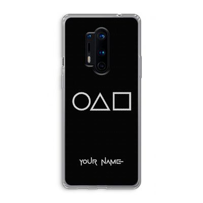 Squid Game: OnePlus 8 Pro Transparant Hoesje