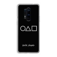 Squid Game: OnePlus 8 Pro Transparant Hoesje