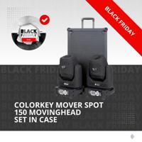 ColorKey Mover Spot 150 movinghead set in case