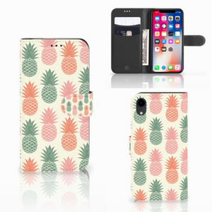 Apple iPhone Xr Book Cover Ananas