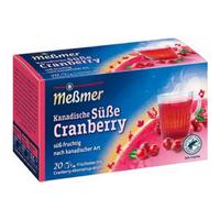 Messmer - Kanadische Susse Cranberry - 10x 20x 2,25g
