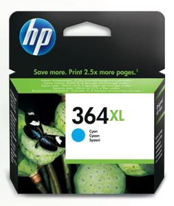 HP 364XL originele high-capacity cyaan inktcartridge