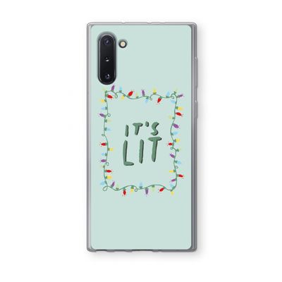 It's Lit: Samsung Galaxy Note 10 Transparant Hoesje