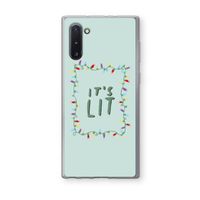 It's Lit: Samsung Galaxy Note 10 Transparant Hoesje