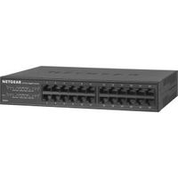Netgear GS324 Unmanaged Gigabit Ethernet Power over Ethernet (PoE) Zwart