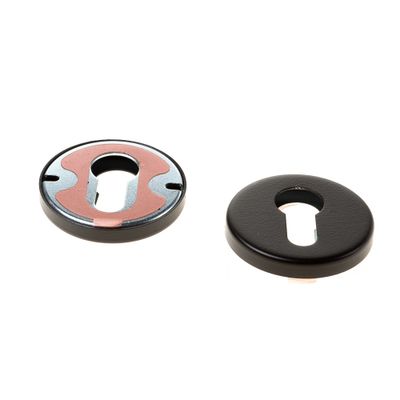 Cilinderrozet zwart easy click