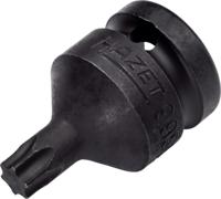 HAZET Krachtdopsleutelbit 995S-T45 · 1/2 inch (12,5 mm) vierkant hol · Binnen-TORX®-profiel · SW T45 HAZET Krachtdopsleutelbit 995S-T45 · 1/2 inch (12,5 mm) vierkant hol · Binnen-TORX®-profiel · SW T45