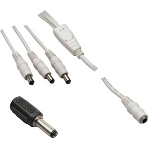 TRU COMPONENTS Laagspannings-adapterkabel Laagspanningsbus - Laagspanningsstekker 5.5 mm 2.5 mm 5.5 mm 2.5 mm 1.10 m 1 set(s)