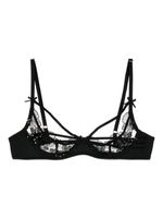 Fleur Du Mal brassière Magnolia en dentelle - Noir - thumbnail