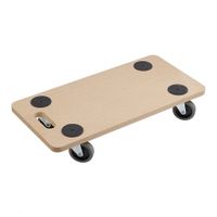 Meister 0821300 Platformwagen 59x29x11cm 200KG MDF Bruin/Zwart - thumbnail