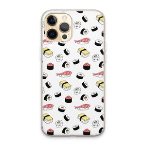 Sushi time: iPhone 13 Pro Max Transparant Hoesje