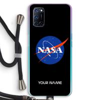 NASA: Oppo A72 Transparant Hoesje met koord