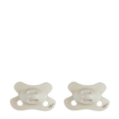 Difrax fopspeen Natural Newborn (2 stuks) - Popcorn Difrax fopspeen Natural Newborn (2 stuks) - Popcorn
