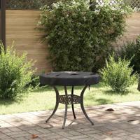 Buiten Tafel Hoes Zwart 62 x 62 x 10 cm 210D stof