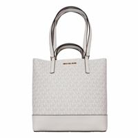 Schoudertas Michael Kors Kelli Wit 30 x 27 x 9 cm
