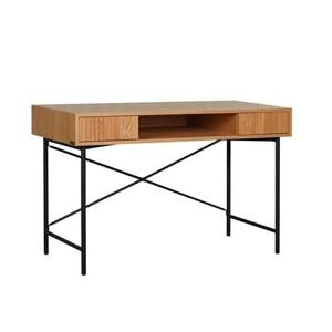 Bronx71 Bureau Maury blank eiken 120x55x77 cm