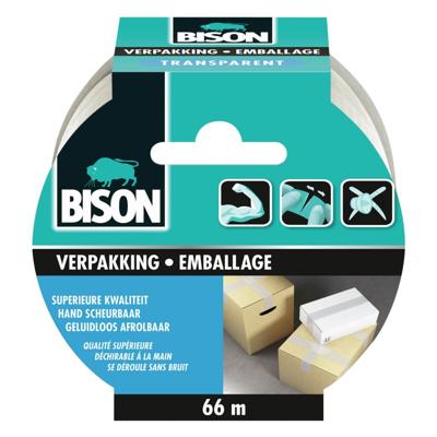 Bison verpakkingstape 5x660 cm transparant