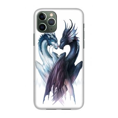 Yin Yang Dragons: Volledig geprint iPhone 11 Pro Hoesje