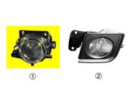 Mistlamp rechts tot bouwjaar 9e maand 1999 (niet voor V8) 0315996