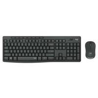 Toetsenbord en muis Logitech MK295 Kleur Zwart