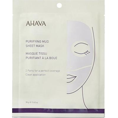 Ahava Time To Clear Purifying Mud Sheet Mask 1Stuks Ahava Time To Clear Purifying Mud Sheet Mask 1Stuks