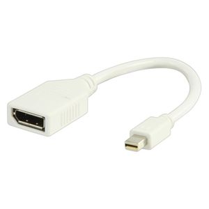 Mini displayport naar displayport adapter wit