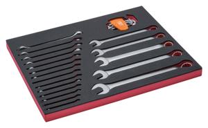 Bahco Foaminlay Fit&Go 3/3 met ringsteeksleutels - 28-delig - FF1A3003